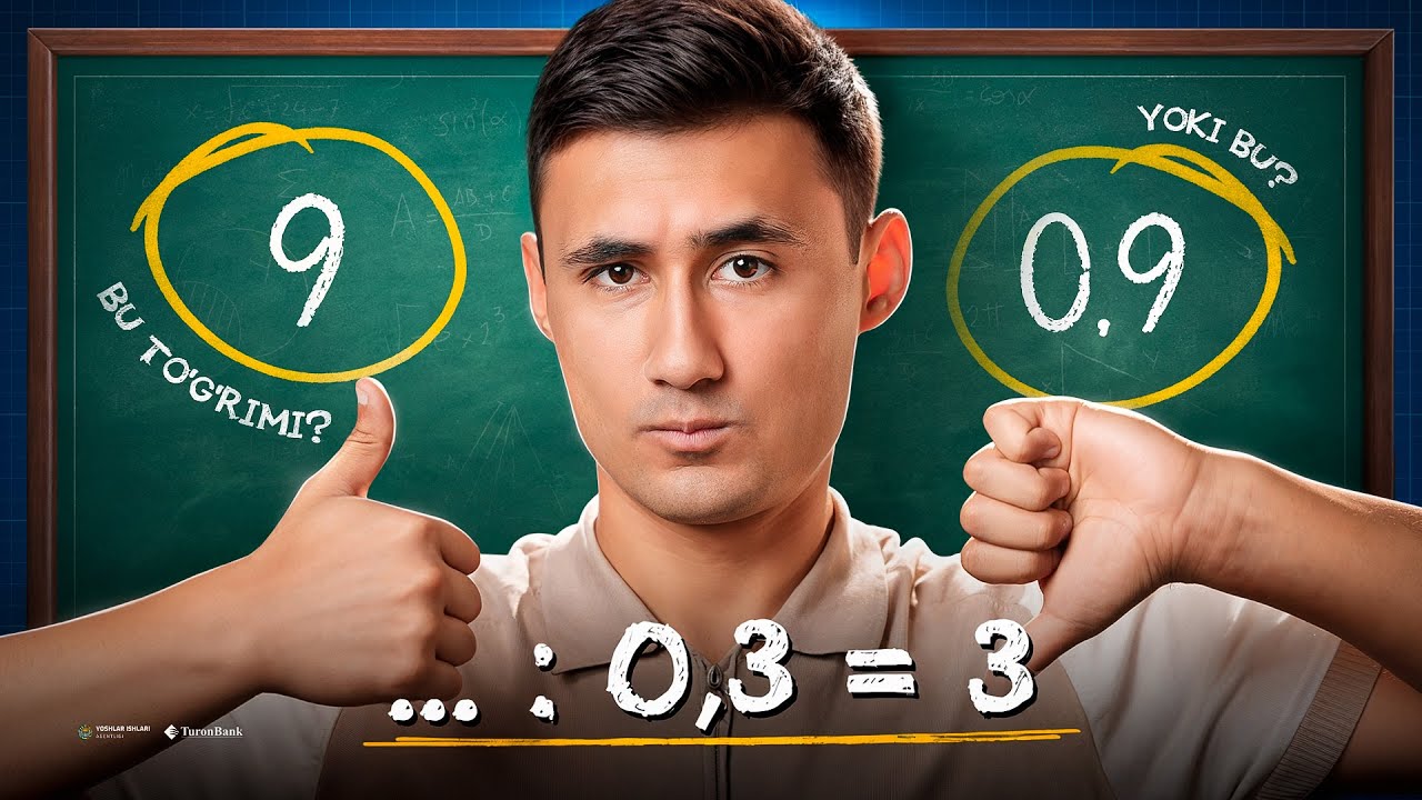 O‘nli kasrlarni bo‘lish | 5-sinf Matematika #57