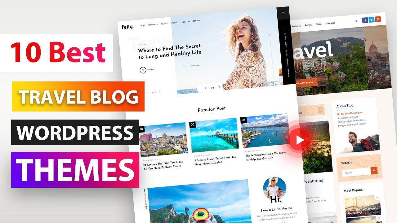 10+ Best WordPress Themes for Travel Blogs in 2022 (Top Rated)