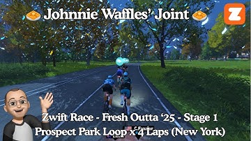 Zwift - Race: Fresh Outta 25 - Stage1 - Prospect Park Loop x 4 laps