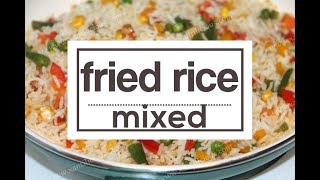 Mix Fried Rice - lutong pinoy