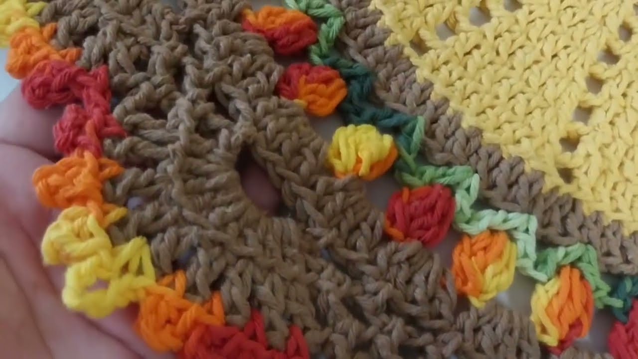 Tapete Danny com tulipas linda combinação de cores 🤎💛🧡