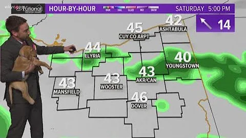 6 p.m. weather forecast for Feb. 21, 2019