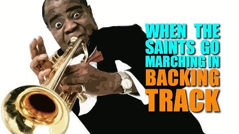 When the Saints Go Marching In Dixieland Jazz Backing Track - 175bpm