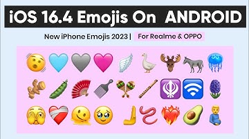 How to Get iOS 16.4 Emojis on Android | iPhone emojis on Android| Realme, Oppo & OnePlus