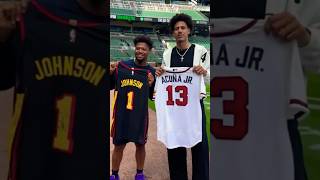 Ronald Acuña Jr X Jalen Johnson 🤝