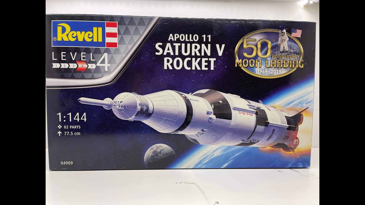 Revell 1:144 Apollo 11 Saturn V Rocket Build Part 5