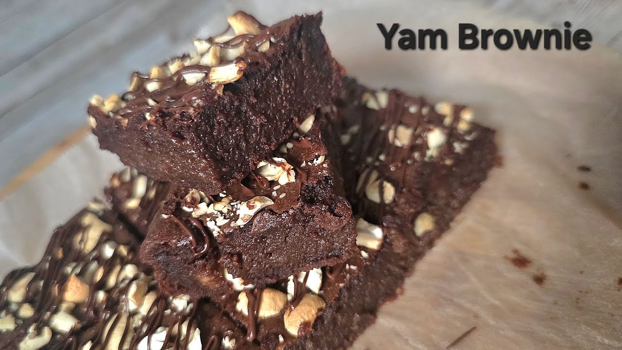 Yam Brownie|CWC Priya Raman special #annsvirumbiyasuvaigal #yambrownie ...