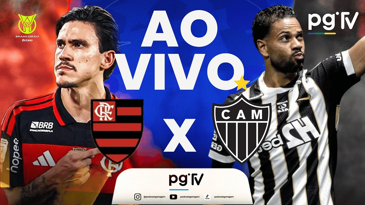AO VIVO: FLAMENGO X ATLÉTICO-MG | BRASILEIRÃO | PGTV ⚽ - YouTube
