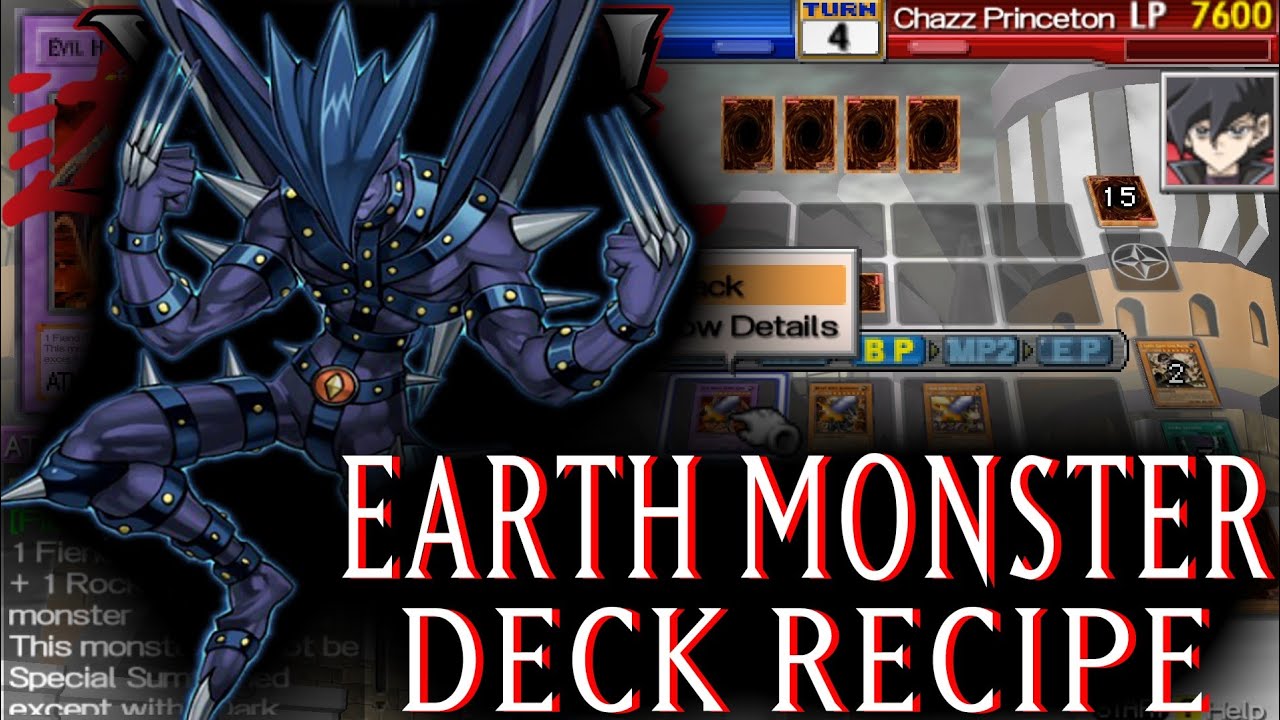 EARTH MONSTER DECK RECIPE - YU-GI-OH GX TAG FORCE 3 #53 EARTH MONSTER DECK RECIPE - YU-GI-OH GX TAG FORCE 3 #53
