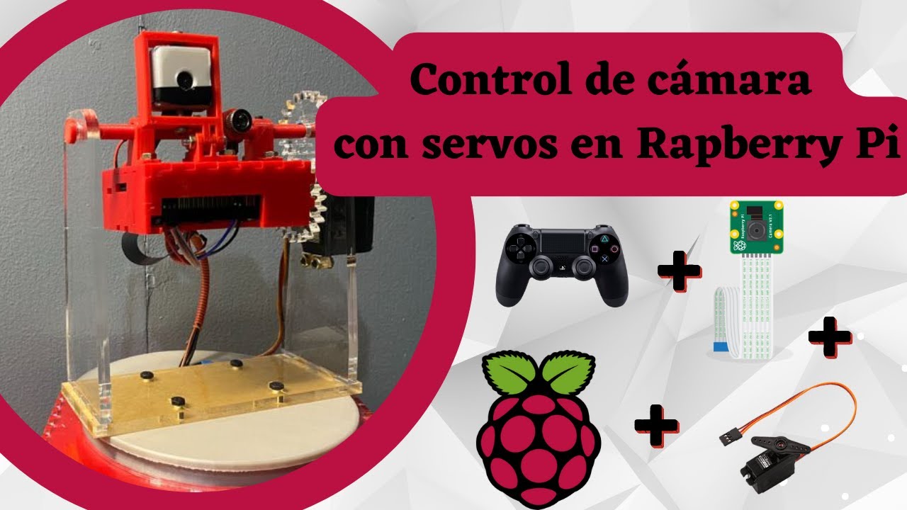 Como controlar una cámara en una raspberry Pi. | Torreta parte 3 - YouTube