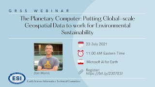 The Planetary Computer Putting Global-Scale Geospatial Data to Work for Environmental Sustainability screenshot 4