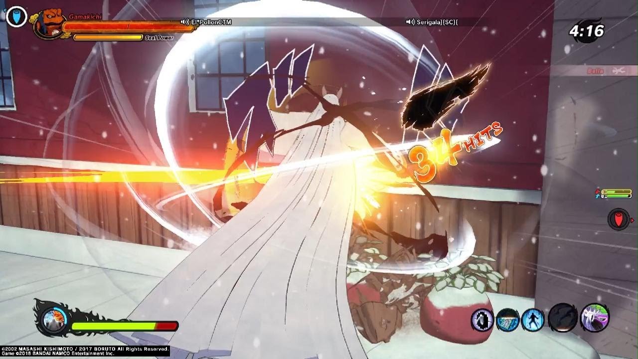 Kaguya Destroy Barrier Battle. NARUTO TO BORUTO: SHINOBI STRIKER
