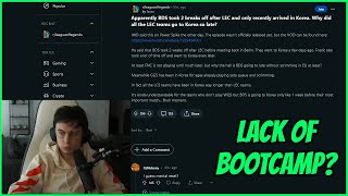 Caedrel On Why Teams Didn't Bootcamp Earlier In Korea For Worlds