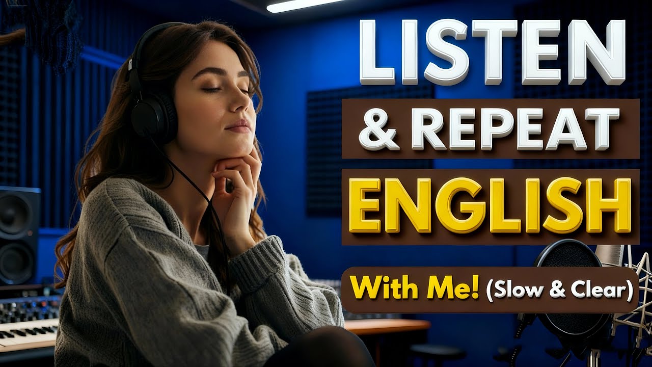 Improve Your English Speaking Fluency With Me | Daily English Listening ...