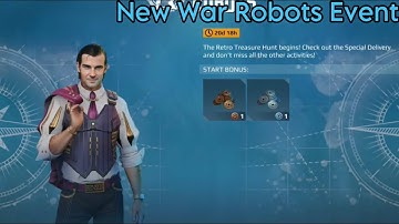 New Retro Treasure Hunt Event in War Robots