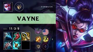 Vayne Jungle vs Diana - NA Master Patch 26.15