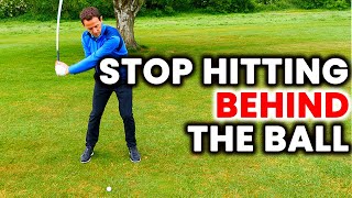 STOP HITTING THE GROUND BEHIND THE GOLF BALL & Strike Your Irons Like a Tour Pro