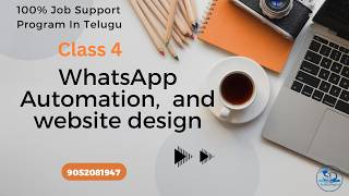 WhatsApp Automation,  and website design | Free AI Digital Marketing Online Training
