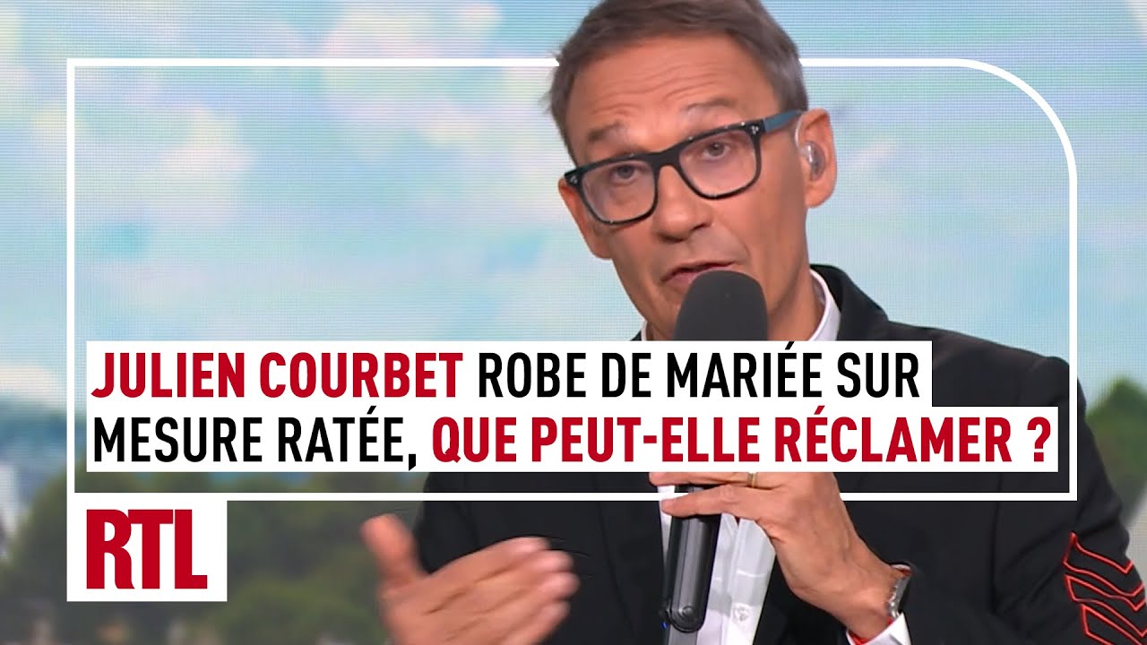 Julien Courbet : robe de mariée sur mesure ratée, que peut-elle réclamer ?