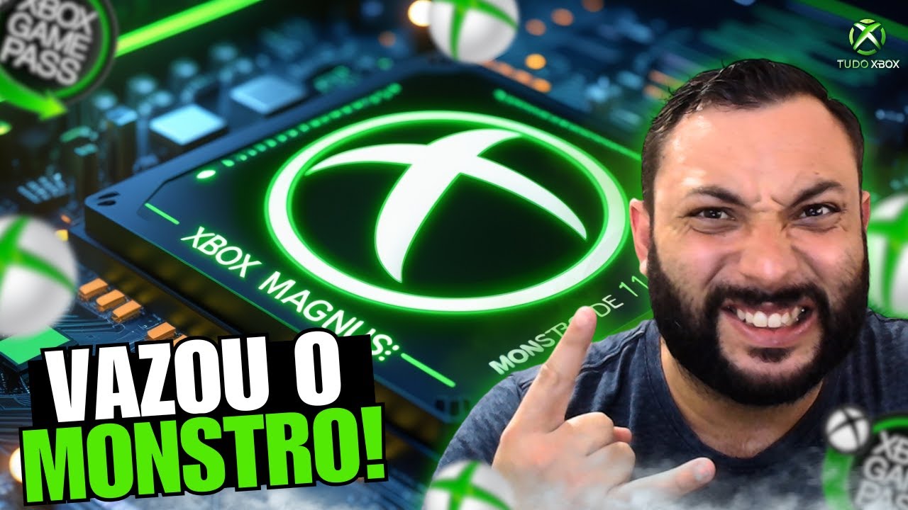 VAZOU TUDO! XBOX MAGNUS: O MONSTRO DE 110 TOPS QUE VAI DESTRUIR O PS6? (RDNA 5, ZEN 6)