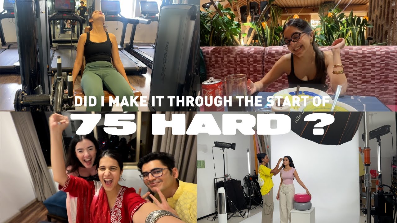 i started the viral 75 hard challenge...