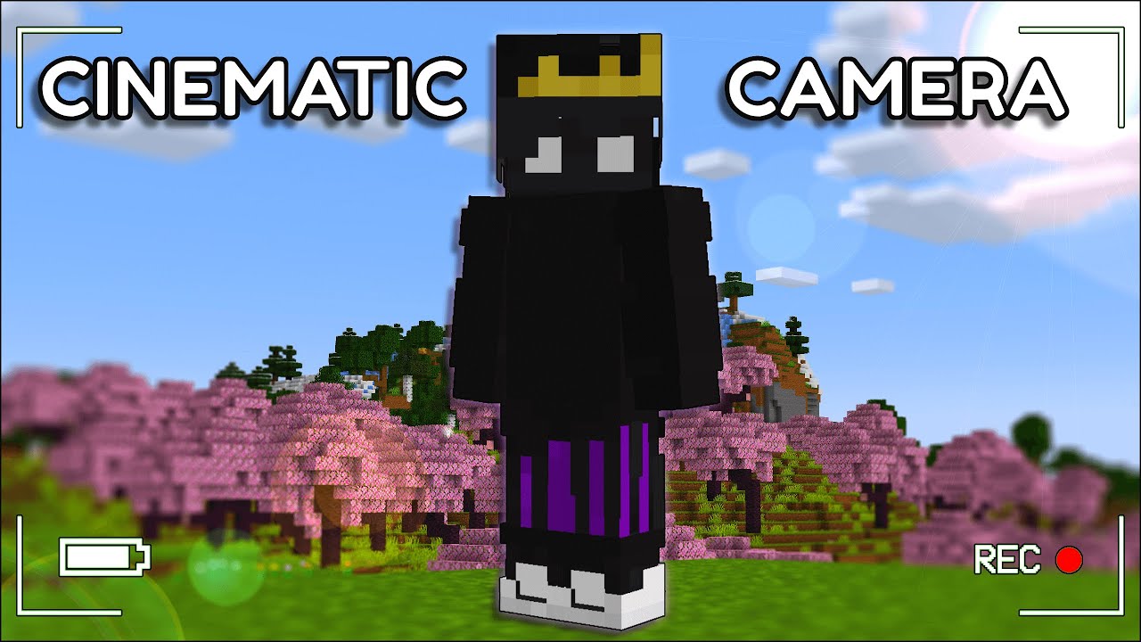 Beating Minecraft While Only Using the Cinematic Camera - YouTube