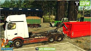Hof Bergmann 1.4.5.0 - Compost - Actros L + TECTRUM RS21 - Fendt 900 TMS Vario- Farming Simulator 25