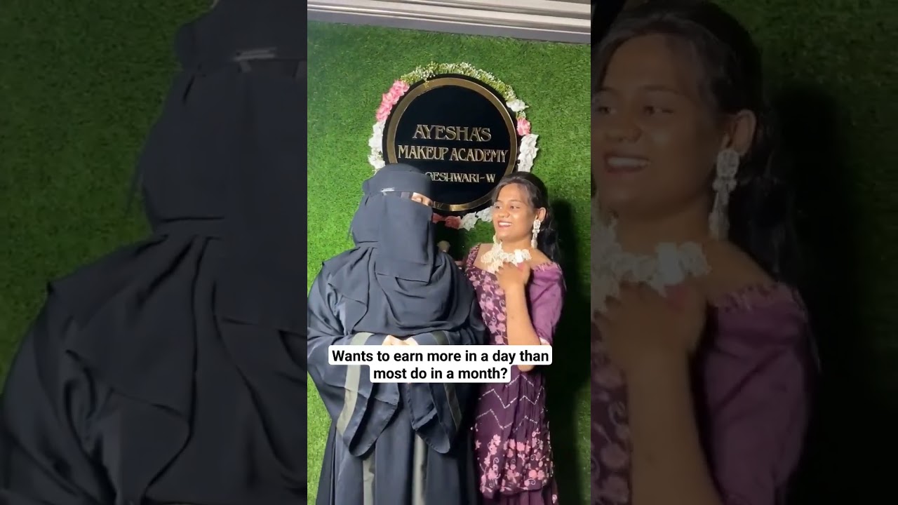 Professional Makeup Course | Ayesha's Makeup Academy in Jogeshwari West Mumbai. 