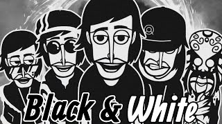 Incredibox All Black & White Polos (Colorless)