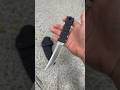 Williams Blade Design SZK 006 Shobu Zukuri Kaiken 4.5″ Satin MagnaCut Double Black Micarta Blk Kydex