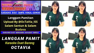 Pamit (Langgam) Karaoke Duet Smule Bareng Octavia 