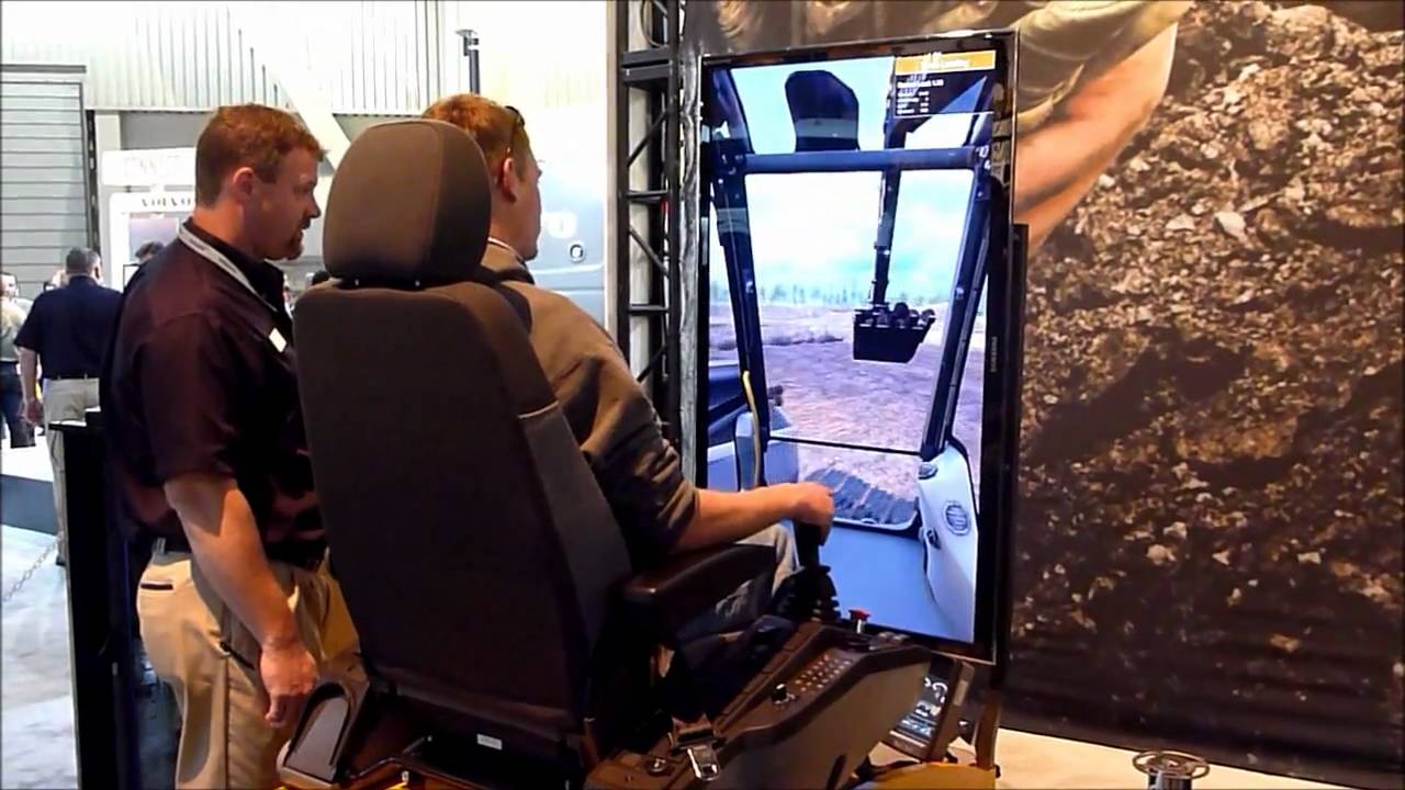 Volvo Excavator Simulator - YouTube