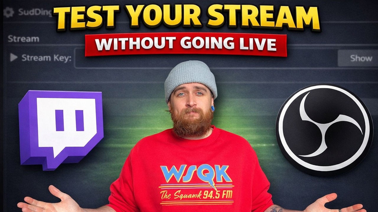 How To Test Your Twitch Stream Without Going Live (2026 Guide)