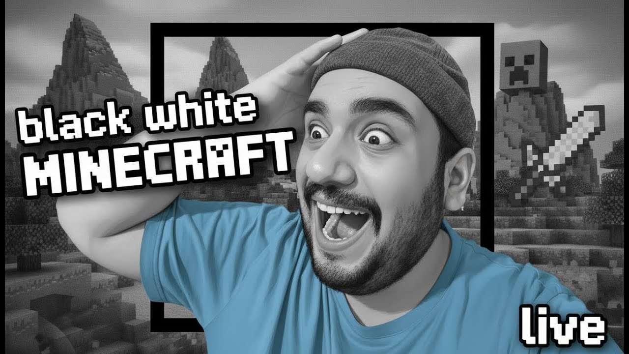 ماینکرفت اگه سیاه و سفید بود !  | !d