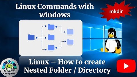 Linux/Unix : Nested Directories in Linux with mkdir -p | Tips and Tricks | CodingPlaza