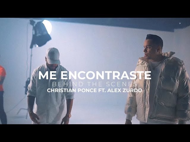 Me Encontraste - Christian Ponce ft. Alex Zurdo (LETRA) (4K) The Verb 