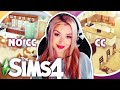 CC vs. NO CC House Build Challenge in The Sims 4 🏡 Custom Content Only Versus. NO Custom Content