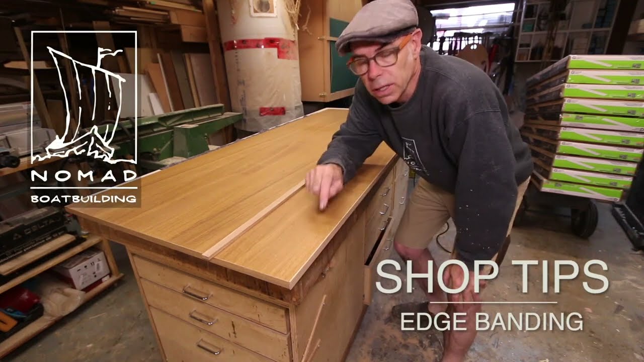 Nomad Shop Tips - Edge Banding Pre-finished panels