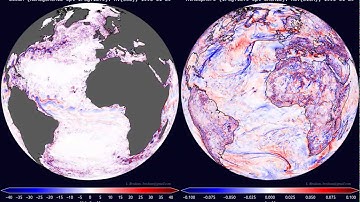 Curl of Surface current and surface wind in EC-Earth ORCA12-T1279