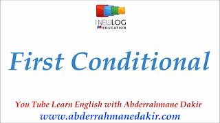 First conditional | English Grammar for Arabic Speaker