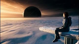Chill in Space: This Winter Voyage Over the Cosmic Desert Is Too Relaxing to Be Real ❄️🌌