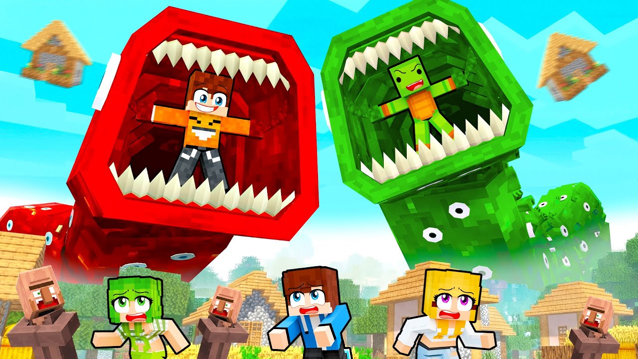 ZOSTALIŚMY TRAIN EATER w Minecraft!