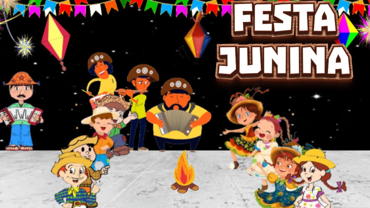 Musica Junina para crianças ! Festa Junina Animada I Desenho Infantil ...