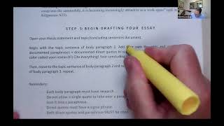 Argumentative Research Essay (Steps 5 and 6)