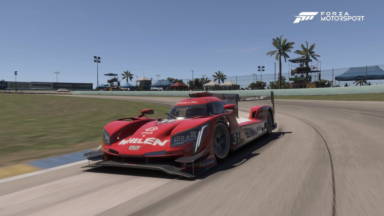 Racing the 2021 Cadillac #31 Whelen Racing DPi-V.R at Homestead