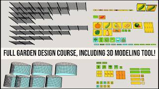 Full Garden Design Course (with 3D Modeling Tool) is Now Live!