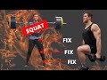Full ankle knee and hip mobility routine for squats