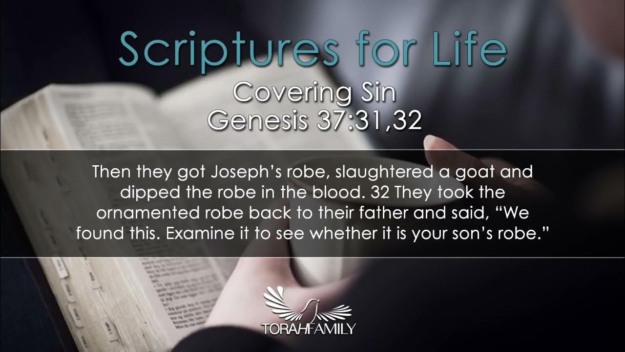 Scriptures for Life Covering Sin YouTube