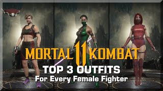 Mortal Kombat 11: My Top 3 Outfits For Every Female Fighter!
#mk11 #mk11ultimate #mortalkombat #mortalkombat11
This time were taking a look at my 3 favourite outfits for all of the 12 female fighters in Mortal Kombat 11! Youre gonna see them in turnarounds as well as in closeups from both front and back. Enjoy!
Do you have an idea for a video? Or maybe you want your VG character to be featured on this channel? Then join our Discord here: https://discord.gg/GZCvFvYPE2
Follow me on Twitter here: https://twitter.com/hotgaminghq Mortal Kombat 11: My Top 3 Outfits For Every Female Fighter!
