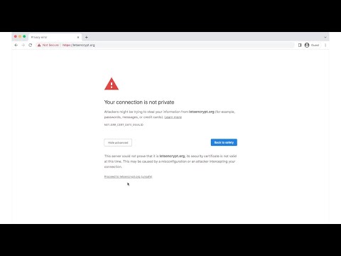 Fix in 3 minutes - MacBook/Mac Browser Not Secure Your connection is not private